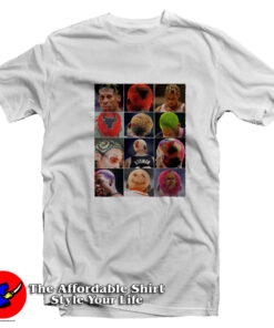 Hairstyles Of The Worm Dennis Rodman Tshirt