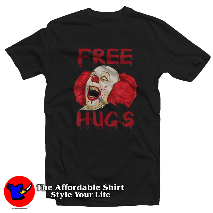 Halloween Free Hugs Clown Evil Killer Graphic T Shirt 510x510 image Halloween Free Hugs Clown Evil Killer Graphic T Shirt 510x510 Halloween Free Hugs Clown Evil Killer Graphic T Shirt On Sale