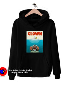 Jaws Funny Parody Clown Halloween Horror Unisex Hoodie