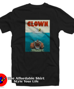Jaws Funny Parody Clown Halloween Horror Unisex T-Shirt