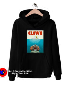 Jaws Funny Parody Halloween Clown Unisex Hoodie