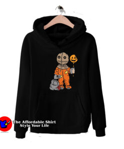 Sam Trick R Treat Halloween Graphic Unisex Hoodie