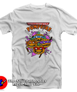 Teenage Mutant Ninja Pumpkins Halloween T-Shirt