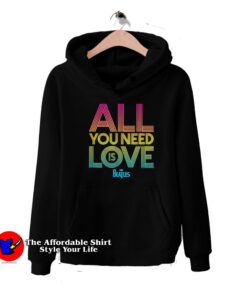 The Beatles All You Need is Love Unisex Hoodie