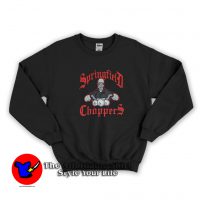 The Simpsons Springfield Choppers Motorcycle Sweatshirt