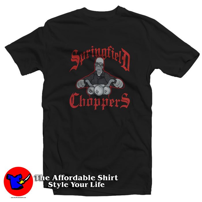 The Simpsons Springfield Choppers Motorcycle T Shirt 510x510 image The Simpsons Springfield Choppers Motorcycle T Shirt 510x510 The Simpsons Springfield Choppers Motorcycle T Shirt On Sale