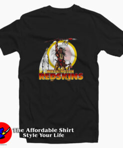 Washington Redskins Indian Chief Warrior T-Shirt