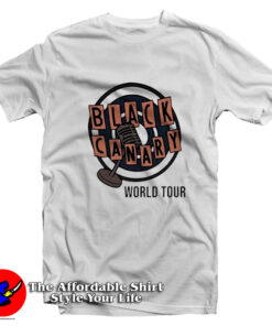Black Canary World Tour Graphic Unisex T-Shirt