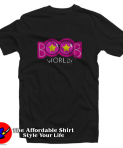 Boob World Rick and Morty Funny Unisex T-Shirt