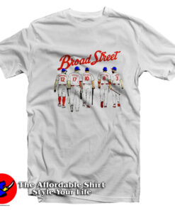 Broad Street Bombers Philadelphia Players World Series T-Shirt