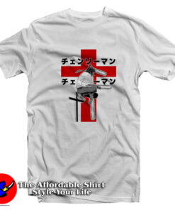 Chainsaw Devil Hybrid In Cross Unisex T-Shirt