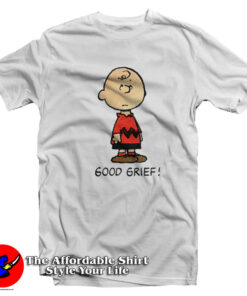 Charlie Brown Peanuts Good Grief Vintage T-Shirt