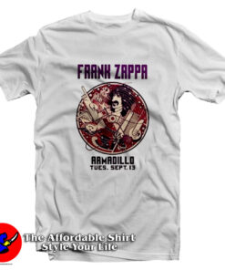 Frank Zappa Armadillo Austin Texas Nightclub T-Shirt