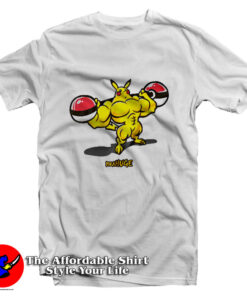 Funny Cartoon Pikachu PikaHuge Unisex T-Shirt