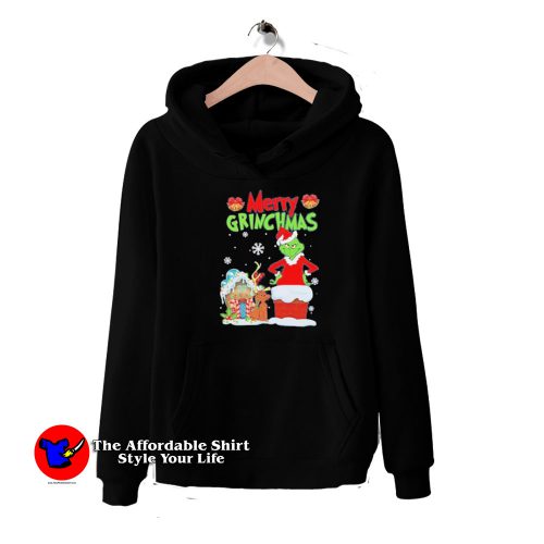 Funny Christmas Grinch And Max Dog Unisex Hoodie 500x500 Funny Christmas Grinch And Max Dog Unisex Hoodie On Sale