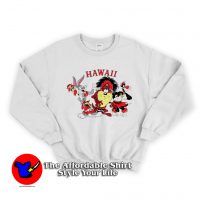 Funny Looney Tunes Hawaii Parody Vintage Sweatshirt