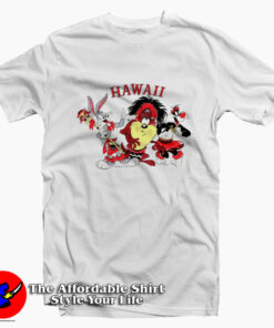 Funny Looney Tunes Hawaii Parody Vintage T-Shirt