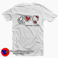 Hello Kitty x Keith Haring Vintage Cartoon T-Shirt