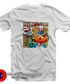 I Want Out Halloween Pumpkin Retro T-Shirt