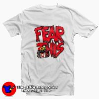 Jamaica Fear This Reggae Peace Graphic T-Shirt