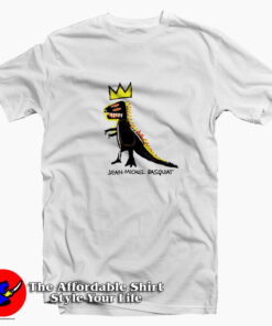 Jean Michel Basquiat Dino Vintage Graphic T-Shirt