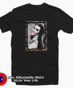 Lily Munster Bubble Gum Graphic T-Shirt