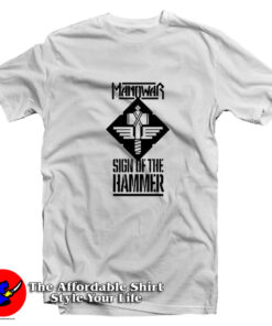 Manowar Sign Of The Hammer Vintage Tshirt