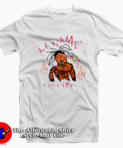 Travis Scott LA Flame Forever Cactus Jack T-Shirt