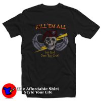 Vintage Kill Em All Let God Sort Em Out T-Shirt