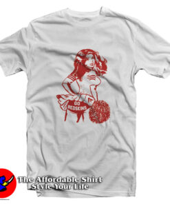 Washington Redskins Cheerleader Vintage T-Shirt