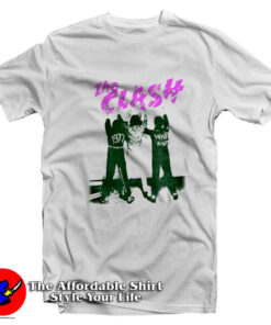 White Riot Joe Strummer Mick Jones The Clash T-Shirt