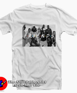 Wu Clan x Friends Vintage Rap Hip Hop T-Shirt
