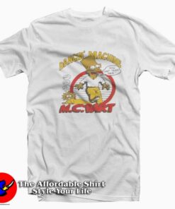 Bart Simpson Mc Hammer Dancing Machine T-Shirt