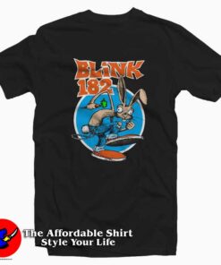 Blink-182 Pop Punk Bunny Graphic Unisex T-Shirt