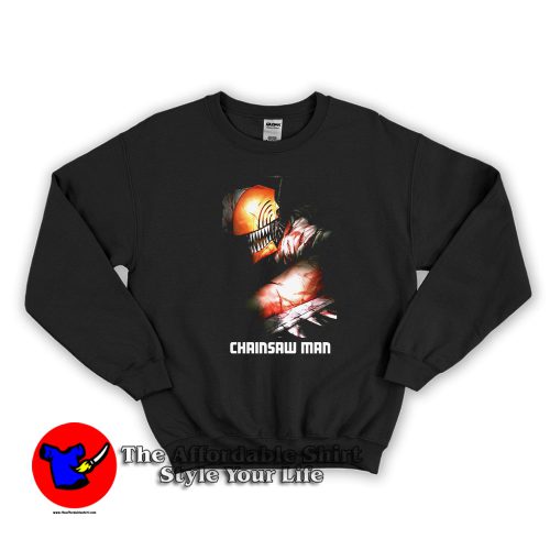 Chainsaw Man Dark Shadow Graphic Sweatshirt 500x500 Chainsaw Man Dark Shadow Graphic Sweatshirt On Sale
