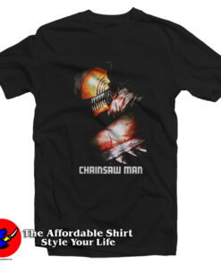 Chainsaw Man Dark Shadow Graphic Tshirt