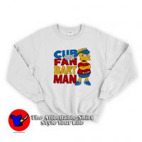 Chicago Cubs 1990s Retro Bart Simpson Sweatshirt