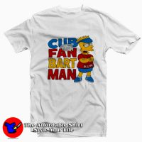Chicago Cubs 1990s Retro Bart Simpson T-Shirt