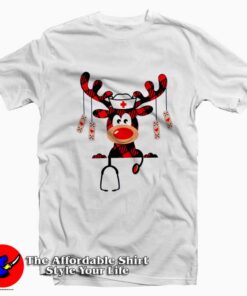 Christmas Nursing School Deer Funny T-Shirt