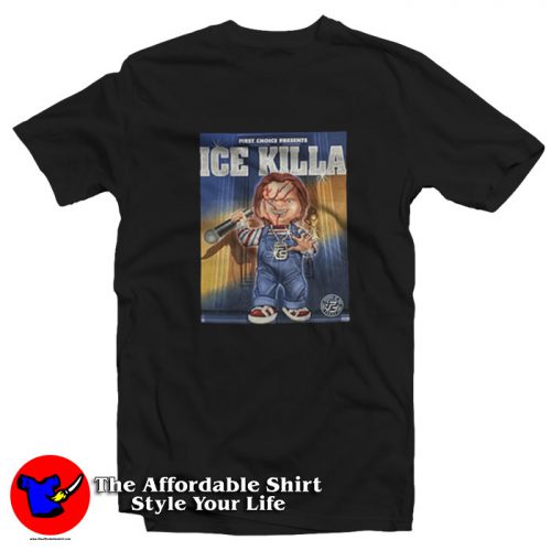 Chucky Ice Killa Funny Parody Hip Hop T Shirt 500x500 Chucky Ice Killa Funny Parody Hip Hop T Shirt On Sale