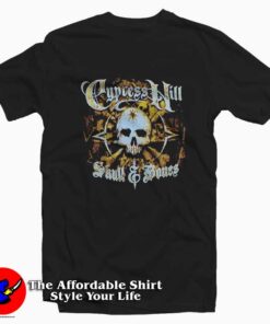 Cypress Hill Skull Bones Vintage Graphic T-Shirt