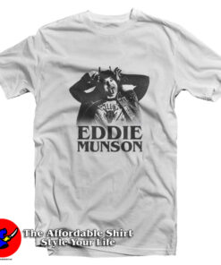 Eddie Munson Demon Horns Graphic T-Shirt