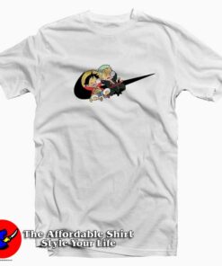 Funny Luffy And Zoro One Piece Nike T-Shirt