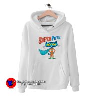 Funny Super Pete The Cat Graphic Hoodie