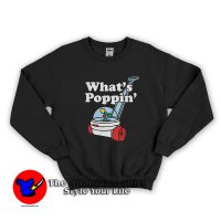Funny What's Poppin Baby Unisex Sweatshirt
