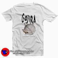 Gojira Whale From Mars Graphic Tshirt