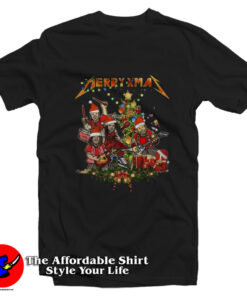 Great Merry Xmas Metallica Vintage Tshirt
