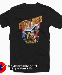 Guns N Roses Use Your Illusion Live In New York T-Shirt