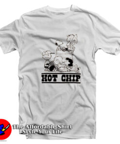 Hot Chip x Snoopy And Peanuts Gang T-Shirt