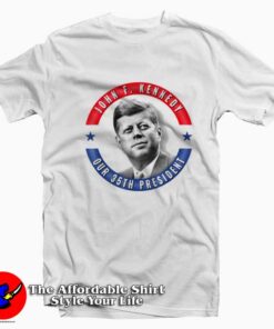 John F Kennedy Presidential Souvenir T-Shirt